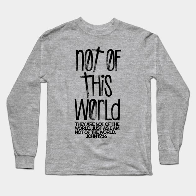 NOT OF THIS WORLD Long Sleeve T-Shirt by GRAND CRU